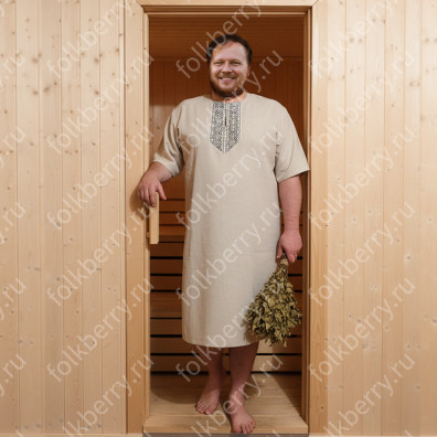Рубаха мужская "Банька"- фото 1